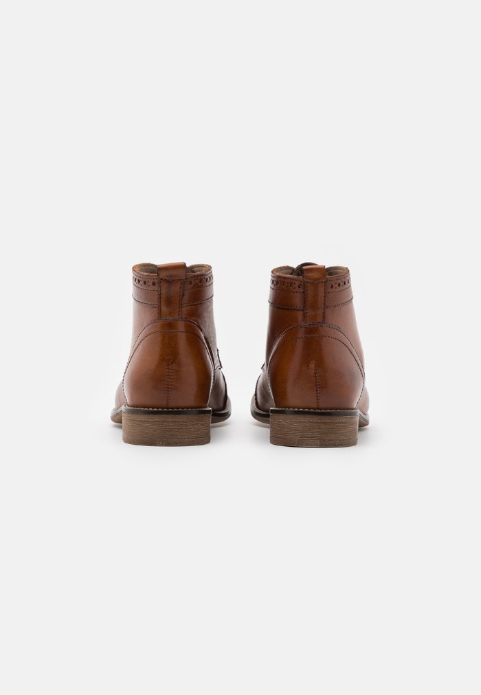 Bottines Anna Field LEATHER Plates Marron Femme | PJL-0586049